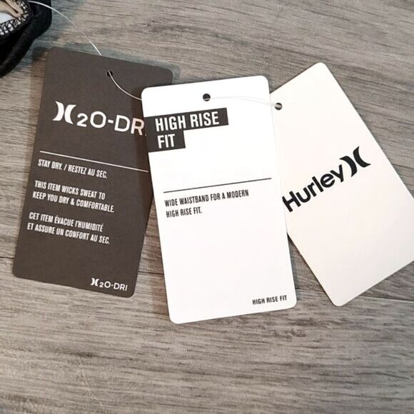 Hurley Girls' Size Medium(10-12 Years) New With Tag Washed High Rise Bike Shorts - Picture 6 of 7